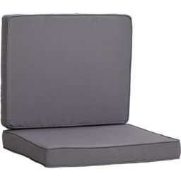 Coussins de fauteuil de jardin zippés déhoussables - galettes de chaise de jardin - épais