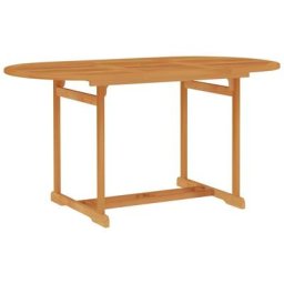 Vidaxl - Table de jardin 150x90x75 cm Bois de teck massif n/a