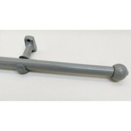 Tringle à Rideaux en Bois, ø 28 mm, Kit Tringle à Rideaux Complet Avec Embouts et Supports,