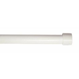 Secodir - kit Tringle Extensible ø 16/19 mm Lancaster 110 à 210 cm - Blanc laqué