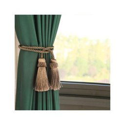 Brosse boule suspendue pour rideau à franges, 4 pièces/sac, pour décoration de maison, accessoires