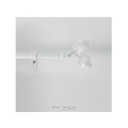 Douceur D'intérieur - kit tringle deco ext. 19mm 120/210 cm peint lierre blanc - 120 à 210 cm