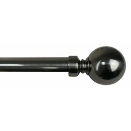 Deco Rod - Kit Tringle Extensible ø 25/28 Sphère 110 à 210 cm - Canon de fusil C148
