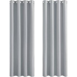 Un ensemble (2 pices) Rideaux Occultants Thermique - Dcoration de Fentre Rideau Draperies