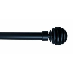 Secodir - Kit Tringle Extensible ø 16/19mm Soho 110 à 210 cm - Noir mat C179