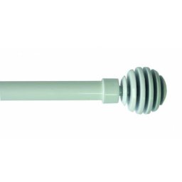 Kit Tringle Extensible ø 16/19mm Soho 110 à 210 cm - Blanc laqué