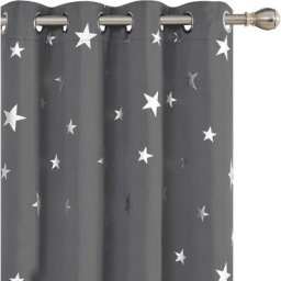 Deconovo Lot de 2 Rideaux à Oeillets Rideau Salon Gris Clair - Gris Clair
