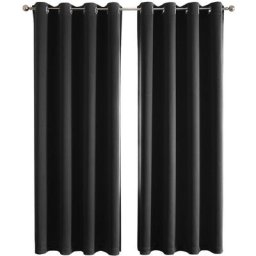 Wyctin - Hofuton 2 Pièces Rideaux Occultants 140x240cm à Oeillets Rideau Fenêtre Salon Rideaux