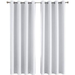 Wyctin - Hofuton 2 Pièces Rideaux Occultants 140x240cm à Oeillets Rideau Fenêtre Salon Rideaux
