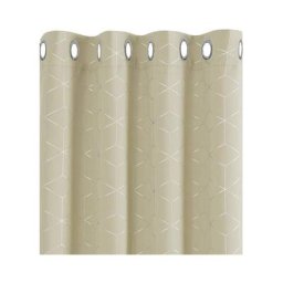 Lot de 2 Rideau Thermique Isolant Anti Froid Rideaux Fenetre Salon Chambre Cuisine Court à Oeillet