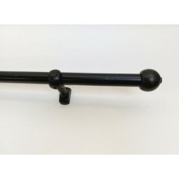 Tringle à Rideaux en Bois, Ø 28 mm, Kit Tringle à Rideaux Complet Avec Embouts et Supports,