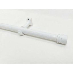 Tringle à Rideaux en Bois, ø 28 mm, Kit Tringle à Rideaux Complet Avec Embouts et Supports,