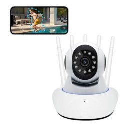 Oylda - Système de caméra de sécurité extérieure sans fil avec vision nocturne couleur, détection