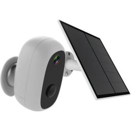 Caméra WiFi d'extérieure sans fil avec panneau solaire