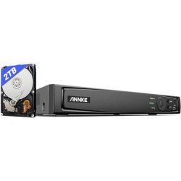 Système de Caméra de Vidéosurveillance 4K PoE nvr, 8 Canaux, RJ45, Enregistreur Vidéo Réseau avec