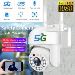 Caméra ip wifi Caméras de surveillance 5G hd 200W ptz ir Vision nocturne Moniteur humain extérieur