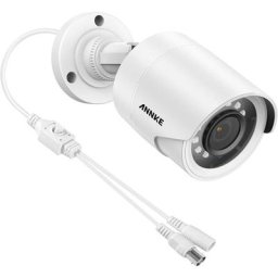 Annke - 4-en-1 1080p caméra de Surveillance ahd/tvi/cvi/cvbs système Bullet Blanc avec imperméable