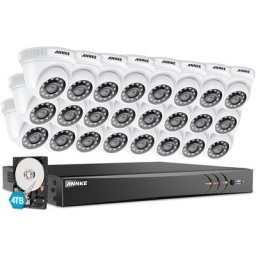 Sannce 8 canaux 5MP Super hd filaire dvr Système de caméra de sécurité pour entreprise à domicile