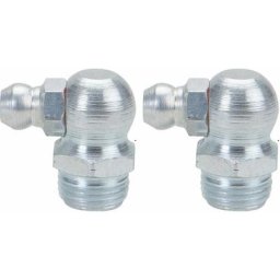 Cyclingcolors - 2x graisseur 1/8 bsp angle 90° embout graissage pompe à graisse manuelle