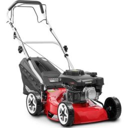Tondeuse à gazon à essence 132cc 4.5cv, moteur 4 temps, largeur de coupe 41 cm, hauteur de coupe