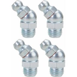 Cyclingcolors - 4x graisseur M8x1 angle 45° embout graissage pompe à graisse manuelle hydraulique