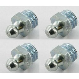 Cyclingcolors - 4x graisseur M10x1,5 angle 180° embout graissage pompe à graisse manuelle