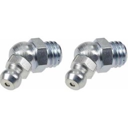 Cyclingcolors - 2x graisseur M8x1,25 angle 45° embout graissage pompe à graisse manuelle