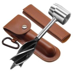 Perceuse à Main Pour Le Travail Du Bois, Perceuse De Survie Manuelle, Tarière Manuelle Bushcraft