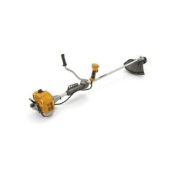 Débroussailleuse à moteur à essence 2 temps de 42,7 cm3 avec arbre droit, support renforcé, double