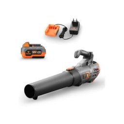 Fuxtec - Souffleur à batterie FX-E1LB20 - 20V 38m/s - Set batterie 4Ah et chargeur 1A