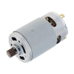 Moteur à balais RS550 21V -14 dents, adapté pour Mini tronçonneuse sans fil de 4 à 6 pouces