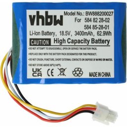 Batterie compatible avec Gardena Sileno - R100Li, Sileno - R100LiC, Sileno City 250 15001 robot