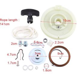Kit de reconstruction de réparation de démarrage de démarreur à rappel atv pour Polaris Sportsman