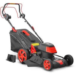 Elem Garden Technic - Tondeuse à gazon électrique tractée 1800W - 46CM avec carter en acier - Elem