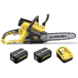 Nemura - Tronçonneuse à batterie 40V - 2 Batteries 2Ah - Chargeur rapide