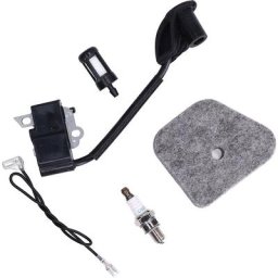 Module de bobine d'allumage ponge Bougie d'allumage Filtre à huile adapté pour Stihl FS90R FS100R