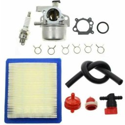 799866 Kit carburateur avec et filtre à air Compatible avec moteurs Briggs & Stratton 790845 799871
