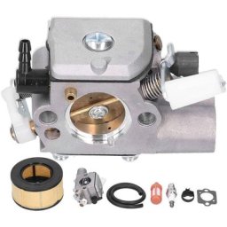 Carburateur Filtre à air Filtre à carburant Ligne de carburant Kit de bougies d'allumage Fit pour