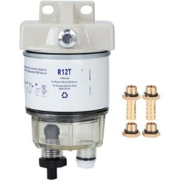 R12T filtre à carburant séparateur d'eau assemblage bateau Rotation marine filtre à carburant