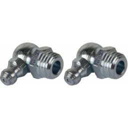 Cyclingcolors - 2x graisseur M10x1,25 angle 90° embout graissage pompe à graisse manuelle
