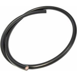 Cyclingcolors - Fil à bougie diamètre 6mm longueur 1m noir cable cuivre tondeuse tracteur remorque
