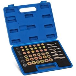 MSW - Kit Réparation Bouchon Vidange Réparation Du Carter D'Huile M13 à M22 Coffret - Noir, Gris,