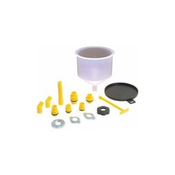15 pièces en Plastique Entonnoir de Remplissage Bec verseur d'huile Outil Anti-déversement kit de
