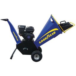 Broyeur végétaux thermique 6.5CV Branches Ø10cm max Démarrage manuel Moteur essence 196cm³ Goodyear