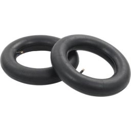 Vidaxl - Chambres à air de brouette 2 pcs 3.50-8/16x4/4.00-8/400x100 Noir