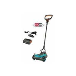 Tondeuse HandyMower 22/18V P4A. Prête à l'emploi avec outil, batterie et chargeur inclus.