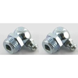 Cyclingcolors - 2x graisseur 1/4 bsp angle 90 ° embout graissage pompe à graisse manuelle