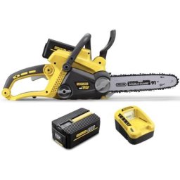 Nemura - Tronçonneuse à batterie 40V - Batterie 4Ah - Chargeur rapide