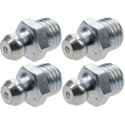 4x graisseur M8x1 angle 180° autotaraudé embout graissage pompe à graisse manuelle hydraulique
