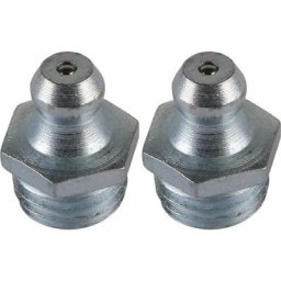 2x graisseur M10x1,25 angle 180° embout graissage pompe à graisse manuelle hydraulique tracteur